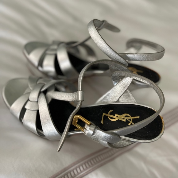 YSL TRIBUTE 75mm matte silver 37 - Picture 1 of 8